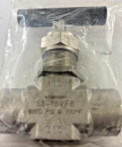 Swagelok SS-18VF8 Manual Stainless Steel Needle Valve — primary product image