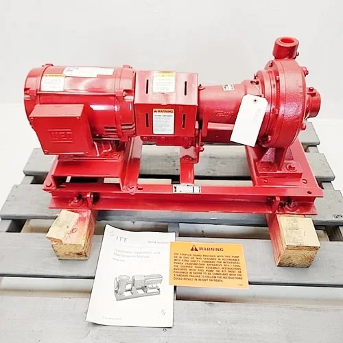 Bell & Gossett 1510-BF-7 End Suction Centrifugal Pump with 7.5 HP WEG Motor — product image 9 of 9