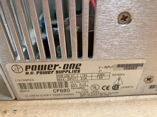 Power-One CP680 DC Power Supply — product image 2 of 4