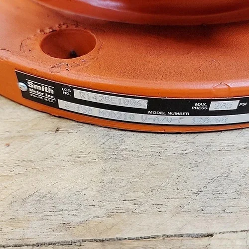 Smith Meter 6-Inch Model 210 Digital Electro-Hydraulic Set-Stop Valve — product image 8 of 9