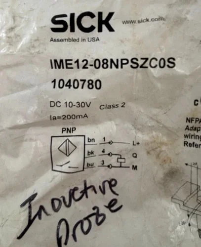 SICK Inductive Proximity Sensor IME12-08NPSZC0S — primary product image