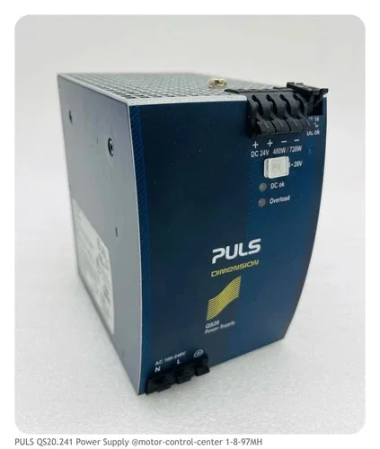PULS DIMENSION QS20.241 480W 24V 20A DIN Rail Power Supply — primary product image