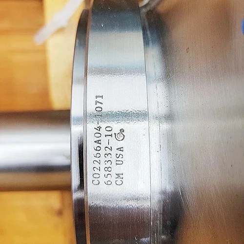 Goulds 3410L 8x10-17 Horizontal Split Case Pump Rotating Assembly with 17" Impeller — product image 7 of 12