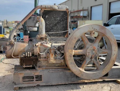 Ajax DP-60 Natural Gas Engine with Electric Starter and Clutch — primary product image