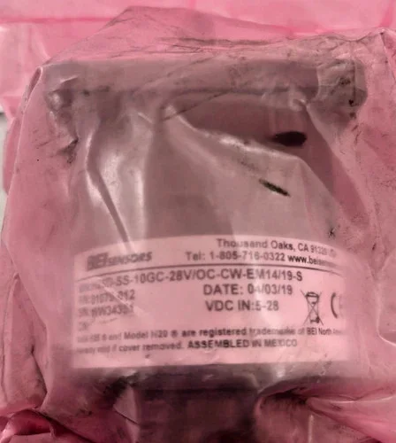 BEI Sensors H25D-SS-10GC-28V/OC-CW-EM14/19-S Absolute Rotary Encoder — primary product image