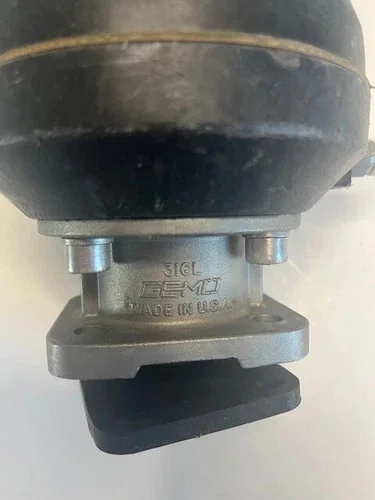 GEMÜ 687 Pneumatic Diaphragm Valve Actuator with 316L Stainless Steel Spacer — product image 2 of 5