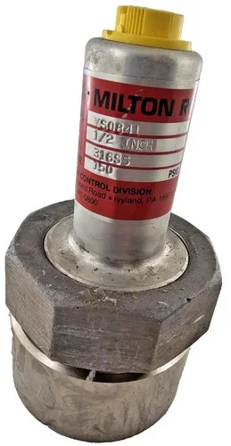 Milton Roy VS0841 1/2 Inch 316 Stainless Steel Pressure Relief Valve — primary product image