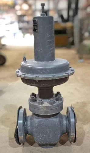 Norriseal Series 2720 3-Inch Globe Control Valve with Close-Coupled Pneumatic Actuator — primary product image