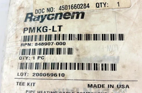 Raychem PMKG-LT Tee Kit for Pipe Heating Cable — product image 4 of 4