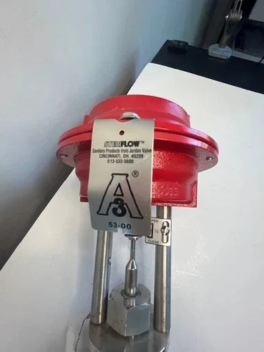 Steriflow 3/4" Jordan Valve Model 97 Stainless Sanitary Control Valve — product image 6 of 10