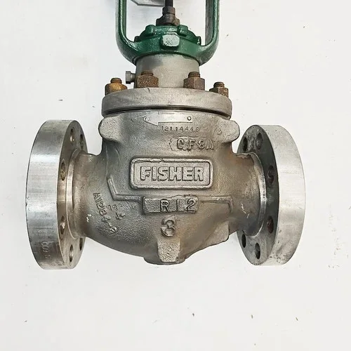 Fisher 3" ED CL600 Control Valve CF8M with 657 Size 40 Pneumatic Actuator — product image 4 of 8