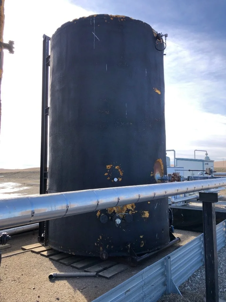 400 BBL GLM Fire Tube Insulated Storage Tank – 1995 — product image 3 of 6