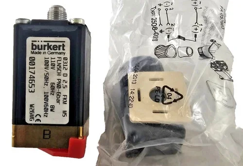 Burkert Type 0312 D 2/2-Way Solenoid Valve FLNSCH PN0-6bar — product image 7 of 8