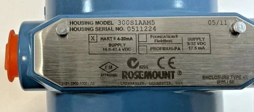 Rosemount 3051S Scalable Coplanar Differential Pressure Transmitter 3051S2CD1A2F12A1AM5B2 — product image 7 of 11
