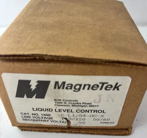 Magnetek B/W Controls 1500-C-L1-S4 Liquid Level Control Relay with Enclosure — product image 2 of 7
