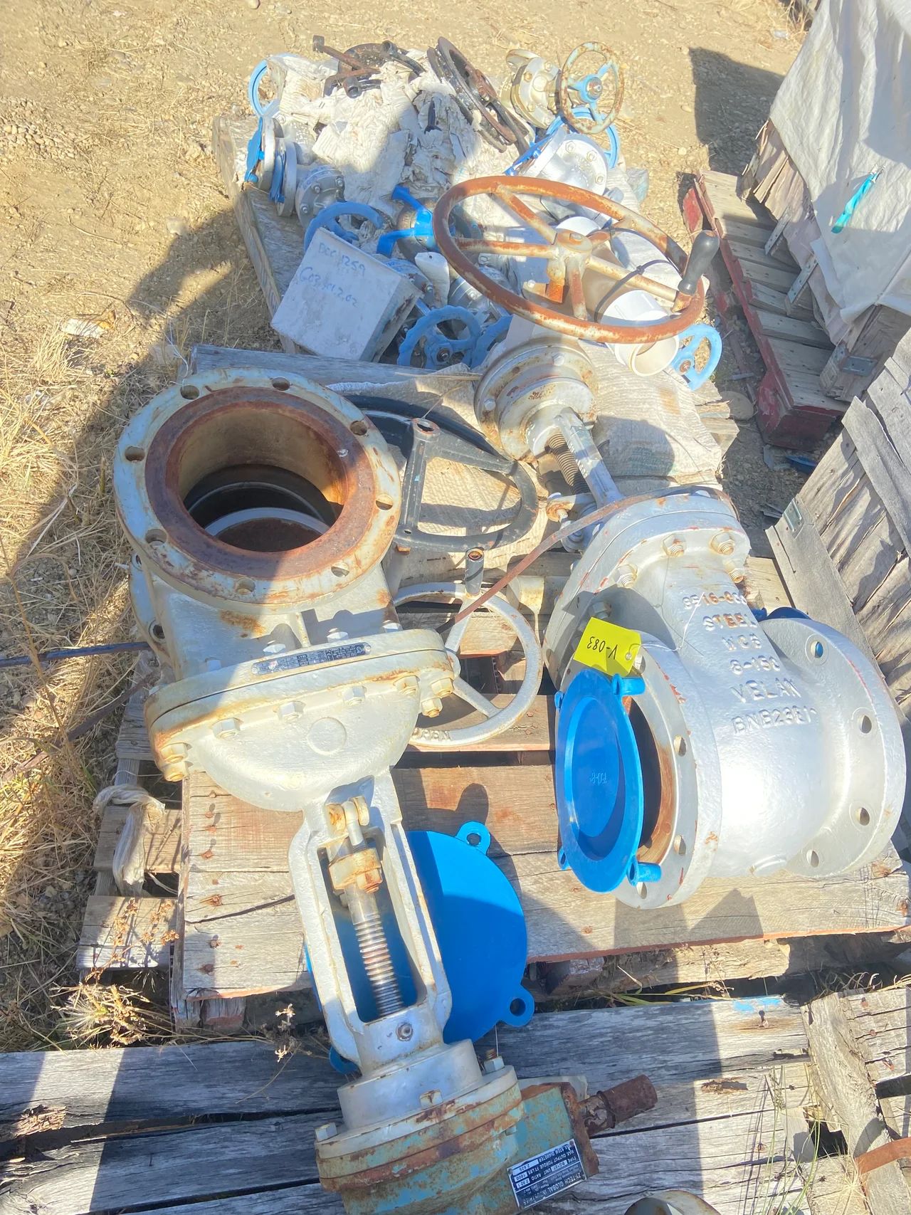 Zy-Tech Global Industries 8-Inch Class 150 Gate Valve Model G37XUD with BG107 Gear Operator — product image 4 of 4