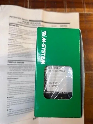M-System RPPD-CC1PP1N-K Pulse Isolator 85-132 VAC Signal Conditioner — primary product image