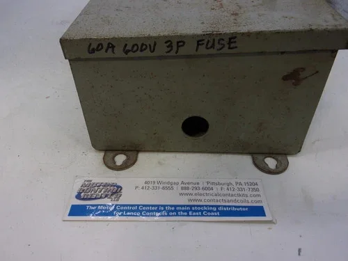 General Electric TH3362M Fusible Safety Switch — product image 6 of 9