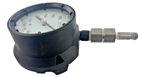 Ashcroft Duragauge Pressure Gauge 0-5000 PSI AISI 316 Tube Steel Socket — product image 2 of 5