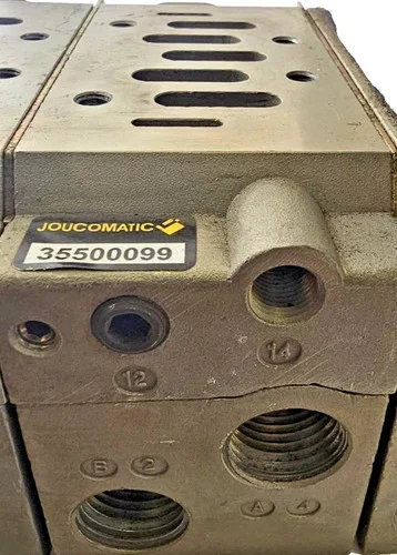 Joucomatic 35500099 Manifold Block with Subbase Bottom ISO 2 3/4" NPT — primary product image