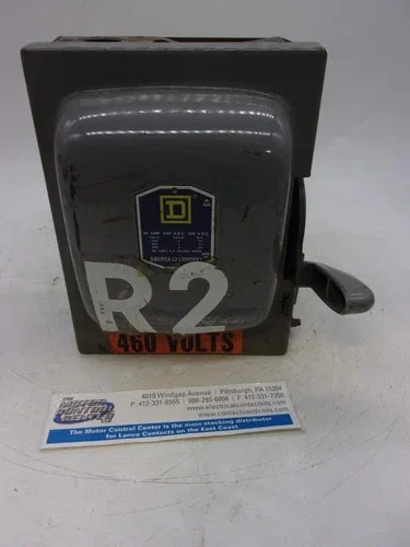 Square D Heavy Duty Safety Switch A81341, 30A 3P 600V Non-Fusible NEMA 1 — primary product image