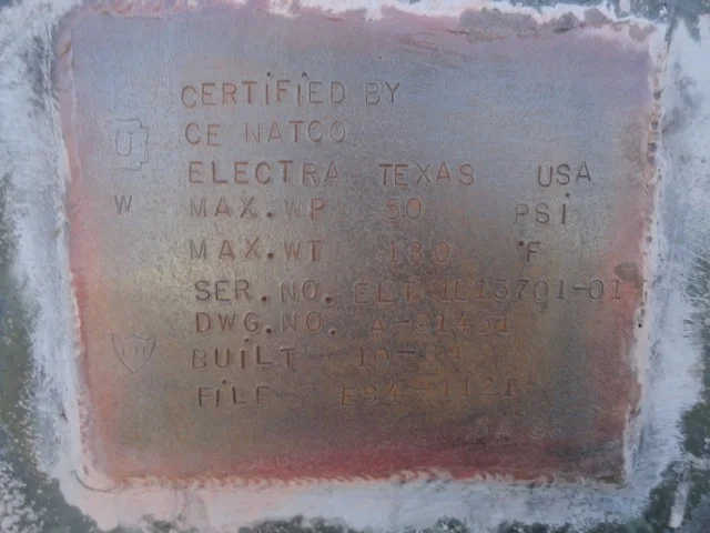 CE Natco Horizontal Skimmer Vessel ELT U15701-01 — product image 2 of 10