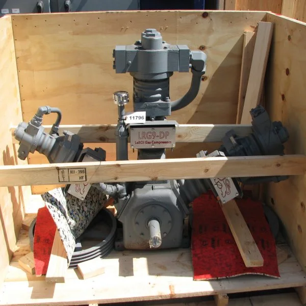 LeRoi LRG9 Two-Stage Oil-Free Reciprocating Gas Compressor Package — primary product image