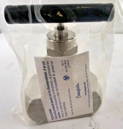 Swagelok SS-6HNBSW8P-G-LE Bleed Valve 3/8" Tube OD Stainless Steel — product image 4 of 7