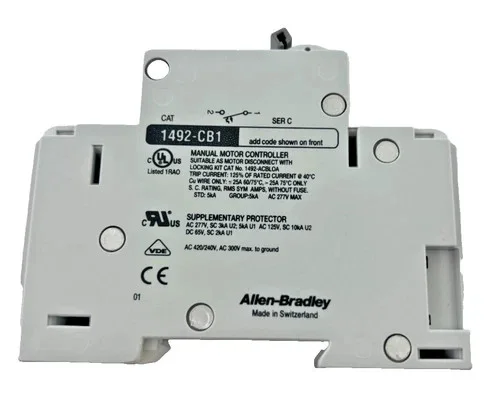 Allen Bradley 1492-CB1G030 Series C Manual Motor Controller — product image 4 of 6