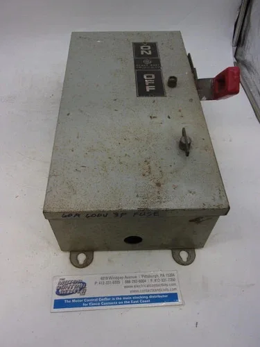 General Electric TH3362M Fusible Safety Switch — primary product image