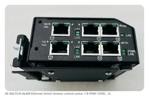 GE Multilin ML600 Ethernet Switch — product image 4 of 6