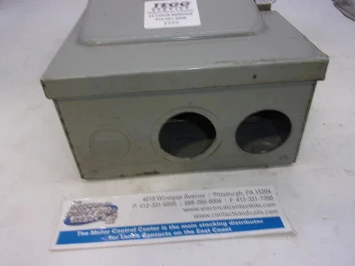 Gould ITE Vacu-Break JN423 Fusible Safety Switch, 3P, 100A, 240V, NEMA 1 — product image 6 of 9
