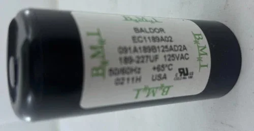 Baldor Electric Motor Run Capacitor EC1189A02 — product image 3 of 4