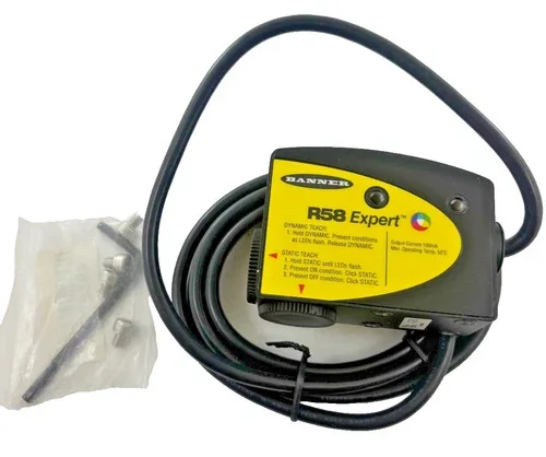 Banner R58 Expert Registration Mark Sensor R58ECRGB1 — primary product image