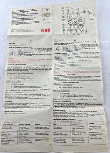 ABB T25 DU 1.8 Thermal Overload Relay — product image 6 of 7