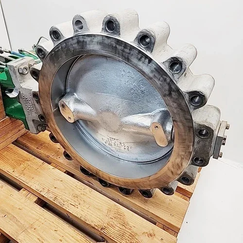 Fisher 8532 20" Butterfly Valve with 1061 Size 68 Pneumatic Actuator, 316SS — product image 4 of 14