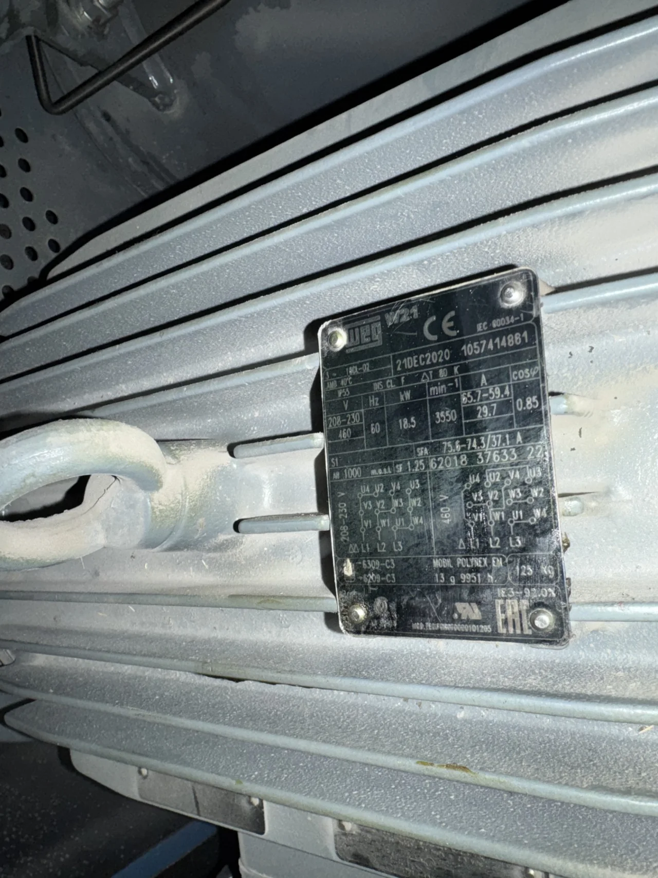 Kaishan KRSB-25 Single Stage Rotary Screw Air Compressor — product image 3 of 4