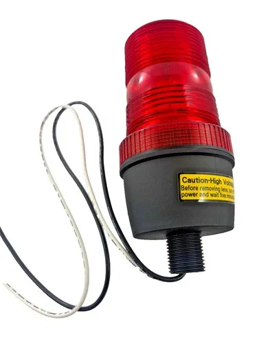 Federal Signal 3STG Red Strobe Light, Grainger 2ERP4 — product image 4 of 5