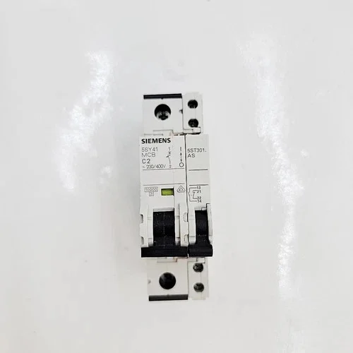 Siemens 5SY4102-7 Miniature Circuit Breaker with 5ST3010 Auxiliary Circuit Switch — product image 3 of 6