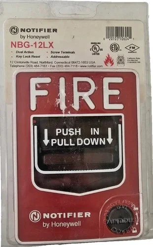 Notifier by Honeywell NBG-12LX Addressable Manual Pull Station — primary product image