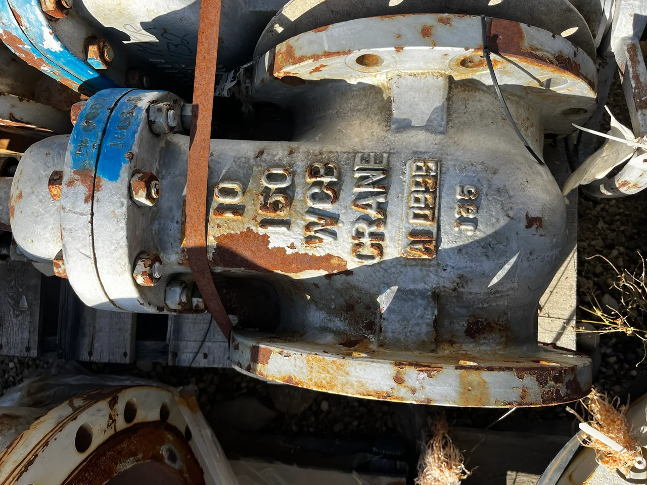 Crane 447 UF 10-inch Class 150 Cast Steel Gate Valve — product image 2 of 3