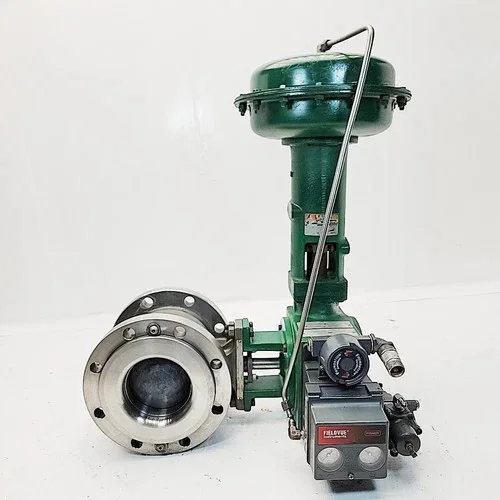 Fisher 6" V150 CL-150 Control Valve With 1052 Size 40 Pneumatic Actuator — product image 5 of 6