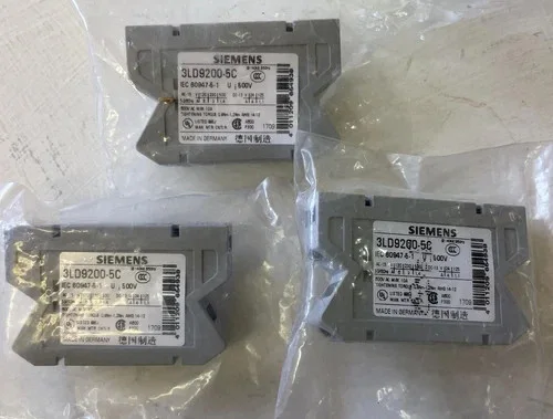 Siemens 3LD9200-5C Front Mounted Auxiliary Contact Block (Lot of 3) — primary product image