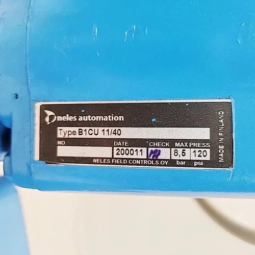 Neles Jamesbury 6 Inch Ball Valve R21CA06CCJD with B1CU 11/40 Pneumatic Actuator — product image 7 of 10