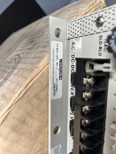 Woodward 8271-673 AC/DC Power Supply Bulkhead Mount — product image 3 of 5