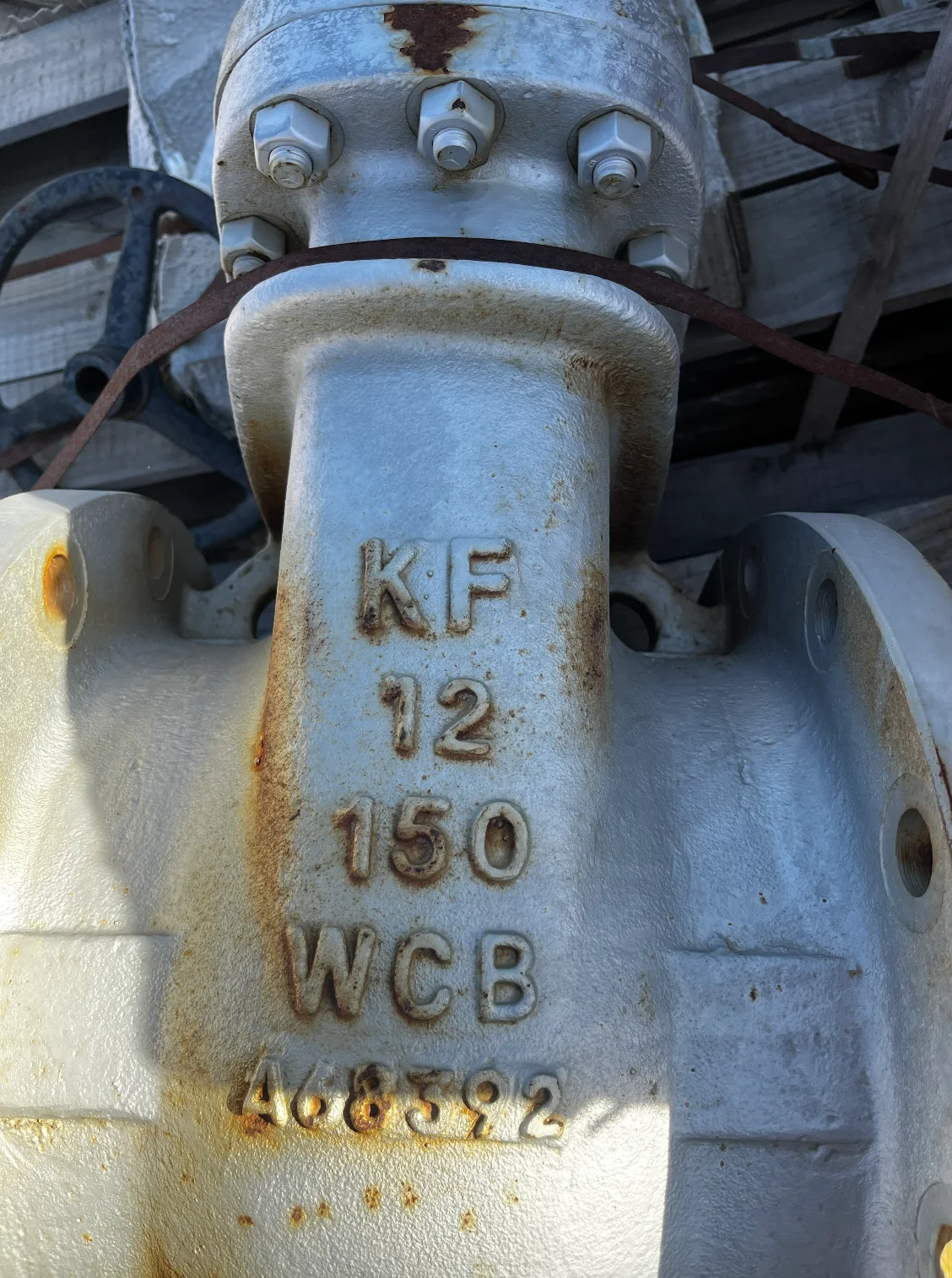 KF 12-Inch Class 150 WCB Gate Valve — product image 3 of 4
