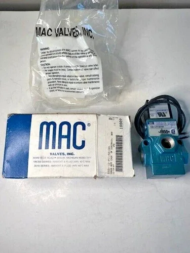 MAC Solenoid Valve 55B-12-PI-501BA 3/8" NPT 24VDC — primary product image