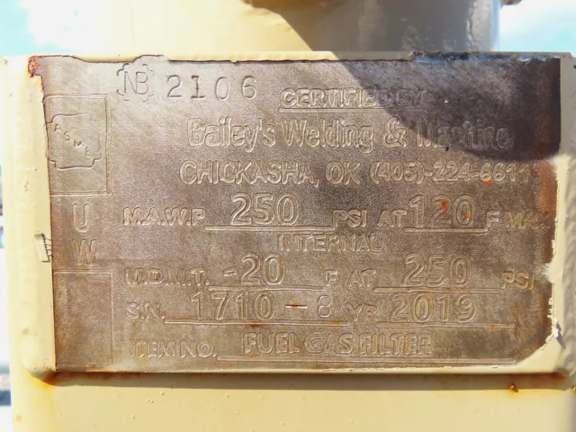 Bailey's Welding Fuel Gas Filter 6-3/4" x 4'3" — product image 6 of 10