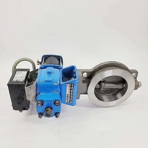 Dezurik 5" BHP CL-150 Butterfly Valve 9387403R000 CF8M with PMV P5 Positioner — primary product image