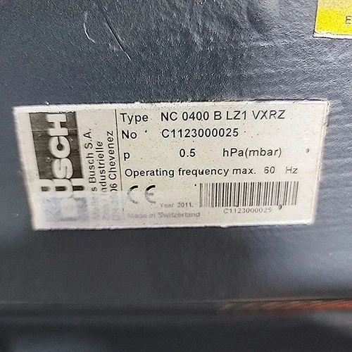 Busch COBRA NC 0400 B LZ1 VXRZ Dry Screw Vacuum Pump — product image 6 of 11